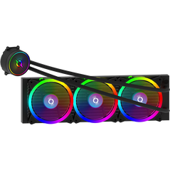 Cooler procesor aquarius 360 aio black argb pwm, compatibil intel/amd,  Ventilatoare carcasa | electropc.ro