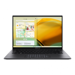 Laptop asus zenbook 14, um3402ya-km605x, 14.0-inch, 2.8k (2880 x 1800) oled 16:10 aspect ratio, amd ryzen™ 7 7730u mobile processor 2.0ghz (8- core/16-thread, 16mb cache, up to 4.5 ghz max boost), lpddr4x 16gb, 512gb m.2 nvme™ pcie® 3.0 ssd, 90hz refresh ,  Laptopuri | electropc.ro