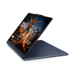Laptop lenovo yoga 9 2-in-1 14imh9, 14" 2.8k (2880x1800) oled 400nits glossy / anti-fingerprint, 100% dci-p3, 120hz, eyesafe®, dolby® vision®, displayhdr™ 500, glass, touch, intel® core™ ultra 7 155h, 16c (6p + 8e + 2lpe) / 22t, max turbo up to 4.8ghz, 24,  Laptopuri | electropc.ro