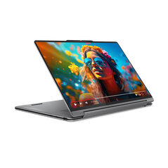 Laptop lenovo yoga 9 2-in-1 14imh9, 14" 4k (3840x2400) oled 400nits glossy / anti-fingerprint, 100% dci-p3, 60hz, eyesafe®, dolby® vision®, displayhdr™ 500, glass, touch, intel® core™ ultra 7 155h, 16c (6p + 8e + 2lpe) / 22t, max turbo up to 4.8ghz, 24mb,,  Laptopuri | electropc.ro
