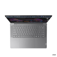 Laptop lenovo yoga pro 7 14ahp9 cu procesor amd ryzen™ 7 8845hs pana la 5.1ghz, 14.5", 3k, ips, 120hz, 16gb lpddr5x, 1tb ssd, amd radeon™ 780m graphics, no os, luna grey,  Laptopuri | electropc.ro