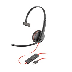 Poly bw 3210 mono usb-c hs +usb-c/a,  Casti audio | electropc.ro