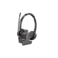 Poly savi 8220 uc microsoft teams certified dect 1880-1900 mhz usb-a headset,  Casti audio | electropc.ro