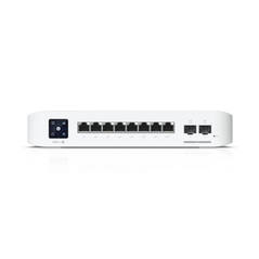 Ubiquiti switch 8 porturi poe usw-pro-8-poe-120w, layer 3, dimensiuni: 200 x 248 x 44 mm, greutate: 2.1kg, interfata: 8 x 10/100/1000mbps, 2 x 10g sfp, 6 porturi poe, 2 porturi poe++, capacitate switch: 56gbps, buget poe: 120w.,  Switch-uri | electropc.ro