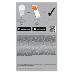 Bec led inteligent ledvance smart+ wifi classic tunable white a, e27, 9.5w (75w), 1055 lm, lumina alba (2700-6500k),  Becuri si Tuburi LED | electropc.ro
