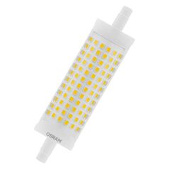 Bec led osram line, r7s, 18.2w (10w), 2452 lm, lumina calda (2700k), 118mm, Ø29mm,  Becuri si Tuburi LED | electropc.ro