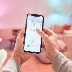 Bec led rgb inteligent wiz connected colors c37, wi-fi, e14, 4.9w (40w), 470 lm, lumina alba si color (2200-6500k), compatibil google assistant/alexa/siri,  Becuri si Tuburi LED | electropc.ro
