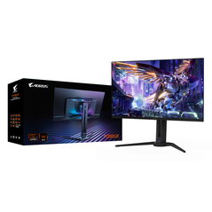 Gigabyte aorus fo32u2 gaming monitor diagonala 31.5", 699.48 x 394.73 mm, oled, anti-reflection, rezolutie: 3840 x 2160 (uhd), luminozitate: 250 cd/m2, contrast: 1.5m:1, unghi vizualizare: 178°(h)/178°(v), timp raspuns: 0.03ms gtg, refresh rate:  240hz, f,  Monitoare LED | electropc.ro