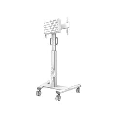 Stand podea mobil/fix neomounts fl50s-825wh1; pentru display-uri cu diagonale 37"-75", sistem de prindere vesa 100x100~600x400, greutate maxima suportata 70kg, fix, inaltime reglabila manual 1040-1570mm (4 presetari); management cabluri, manere practice, ,  Suporturi TV & Monitor | electropc.ro