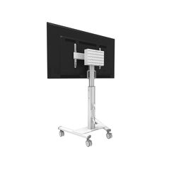 Stand podea mobil/fix neomounts fl50s-825wh1; pentru display-uri cu diagonale 37"-75", sistem de prindere vesa 100x100~600x400, greutate maxima suportata 70kg, fix, inaltime reglabila manual 1040-1570mm (4 presetari); management cabluri, manere practice, ,  Suporturi TV & Monitor | electropc.ro