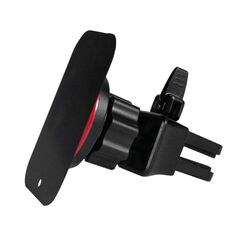 Suport auto magnetic spacer pt. smartphone, fixare in ventilatie prin clips, magnetic, 4 supermagneti n50, rotire 360 grade, negru,  Accesorii | electropc.ro
