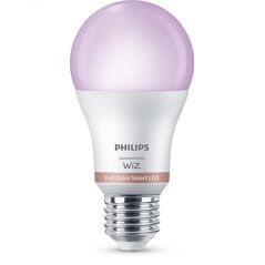 3 becuri led rgb inteligente philips bulb a60, wi-fi, e27, 8.8w (60w), 806 lm, lumina alba si color (2200-6500k),  Becuri si Tuburi LED | electropc.ro