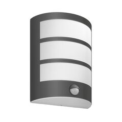 Aplica led pentru exterior cu senzor de miscare philips python, 6w, 450 lm, lumina calda (2700k), ip44, 95x171x215mm, antracit,  Aplice de exterior | electropc.ro