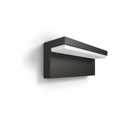 Aplica led pentru exterior philips bustan, 2x4.5w (70w), 1000 lm, lumina neutra (4000k), dimabila, ip44, 78x220x92mm, antracit,  Aplice de exterior | electropc.ro