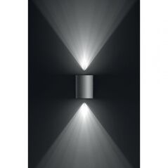 Aplica led pentru exterior philips cistus, 2x4.5w (70w), 1000 lm, lumina calda (2700k), dimabila, ip44, 117x109x140mm, inox,  Aplice de exterior | electropc.ro