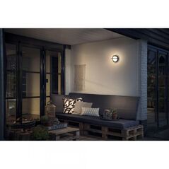 Aplica pentru exterior philips astilbe, 1xe27, max 42w, ip44, 178x175mm, negru,  Aplice de exterior | electropc.ro