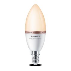 Bec led inteligent philips candle c37, wi-fi, bluetooth, e14, 4.9w (40w), 470 lm, lumina alba (2700-6500k),  Becuri si Tuburi LED | electropc.ro
