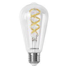 Bec led rgb inteligent ledvance smart+ wifi filament edison, e27, 4.8w (40w), 470 lm, lumina alba si color (2700-6500k),  Becuri si Tuburi LED | electropc.ro