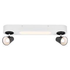 Spot led dublu ajustabil ledvance decor neptune, 20w, 1630 lm, lumina calda (3000k), ip20, 508mm, alb, clasa energetica f,  Spoturi aplicate | electropc.ro