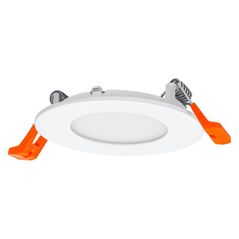 Spot led incastrat ledvance recess downlight slim, 4.5w, 240 lm, lumina calda (3000k), Ø8.5cm, alb,  Aplice de exterior | electropc.ro