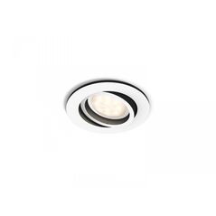 Spot led incastrat philips hue milliskin, bluetooth, gu10, 5w (50w), 350lm, lumina alba (2200-6500k), ip20, 9cm, alb,  Aplice de exterior | electropc.ro