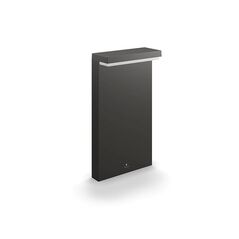 Stalp led pentru exterior philips bustan, 3.8w, 800 lm, lumina calda (2700k), ip44, 770x220x90mm, antracit,  Aplice de exterior | electropc.ro