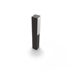 Stalp led pentru iluminat exterior philips stratosphere, 2x4.5w (70w), 1000 lm, lumina neutra (4000k), dimabila, ip44, 420x76x60mm, antracit,  Aplice de exterior | electropc.ro