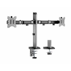 Suport 2 monitoare serioux mm55-c024, compatibilitate  dimensiune ecran 17"-32",  greutate maximă suportata: (per ecran): 9kg, vesa: 75x75, 100x100, inclinare: +70°~-70°, pivotare: +90°~-90°, rotația ecranului: + 180°~-180°, instalare: clemă, grommet, gro,  Suporturi TV & Monitor | electropc.ro