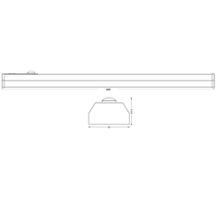 Aplica led liniara ledvance cu senzor de miscare si lumina, 1w, 50 lm, lumina neutra (4000k), ip20, montaj aplicat, 200 mm, incarcare usb 1x3.7v 500mah lithium-ion, clasa energetica g,  Lampi de interior | electropc.ro