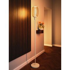 Lampadar ledvance décor e27, max. 25w, 146cm inaltime, buton on/off, lungime cablu 180cm, ip20, bej,  Lampi de interior | electropc.ro