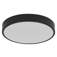 Plafoniera led ledvance orbis slim moia 280, 20w, 2200 lm, lumina calda (3000k), ip20, Ø28cm, metal/pmma, negru,  Lampi de interior | electropc.ro