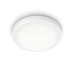 Plafoniera led philips doris cl257, 17w, 1700 lm, lumina neutra (4000k), ip44, 31.3cm, alb,  Lampi de interior | electropc.ro