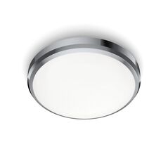 Plafoniera led philips doris cl257, 6w, 640 lm, lumina neutra (4000k), ip44, 22cm, metal/plastic, crom,  Lampi de interior | electropc.ro
