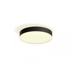 Plafoniera led philips hue enrave, bluetooth, 33.5w, 4300 lm, lumina alba (2200-6500k), ip20, 42.5cm, negru, intrerupator cu variator inclus,  Lampi de interior | electropc.ro