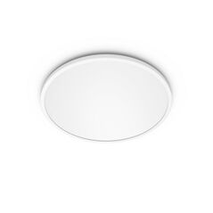 Plafoniera led philips superslim cl550, 3 trepte de intensitate, 15w, 1500 lm, lumina neutra (4000k), ip20, 25cm, alb,  Lampi de interior | electropc.ro
