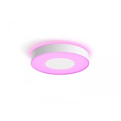 Plafoniera led rgb philips hue infuse, bluetooth, 52.5w, 3700 lm, lumina alba si color (2000-6500k), ip20, 42.5cm, alb,  Lampi de interior | electropc.ro