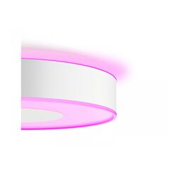 Plafoniera led rgb philips hue infuse, bluetooth, 52.5w, 3700 lm, lumina alba si color (2000-6500k), ip20, 42.5cm, alb,  Lampi de interior | electropc.ro