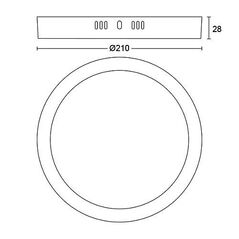Spot philips magneos dl252, 12w, 1150 lm, lumina calda (2700k), ip20, 21cm, negru,  Lampi de interior | electropc.ro