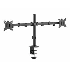 Suport 2 monitoare seriouxmm66-c024, compatibilitate  dimensiune ecran 17"-32",  greutate maximă suportata: (per ecran): 9kg, vesa: 75x75, 100x100, inclinare: +45°~-45°, pivotare: +90°~-90°, rotația ecranului: + 180°~-180°, instalare: clemă, grommet, gros,  Suporturi TV & Monitor | electropc.ro