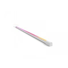 Tub led rgb philips hue play gradient large, pentru tv 60", 1800 lm, lumina alba si color (2000-6500k), 137.7cm, aluminiu, alb,  Lampi de interior | electropc.ro