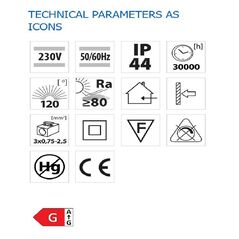 Aplica led pentru baie vivalux arba, 8w, 600 lm, lumina neutra (4000k), 120°, ip44, 400x134x42mm, 30000h, nichel satinat,  Lampi de interior | electropc.ro