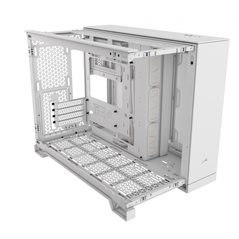 Carcasa corsair 2500d airflow micro atx dual chamber alb,  Carcase | electropc.ro