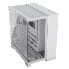 Carcasa corsair 6500x mid-tower dual chamber e-atx alb,  Carcase | electropc.ro