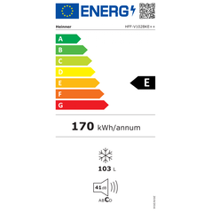 Congelator heinner hff-v102bke++,  Congelatoare verticale | electropc.ro