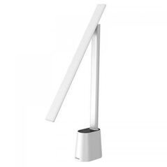 Lampa birou led baseus smart eye series, putere 5w, 3 trepte intensitate luminoasa, material abs+pc+aliaj de aluminiu, rotire 180 grade, alimentare: cablu usb type-c inclus, alb,  Lampi de interior | electropc.ro