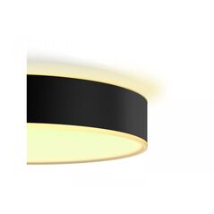 Plafoniera led philips hue enrave, bluetooth, 48w, 4750 lm, lumina alba (2200-6500k), ip20, 55.1cm, negru, intrerupator cu variator inclus,  Lampi de interior | electropc.ro