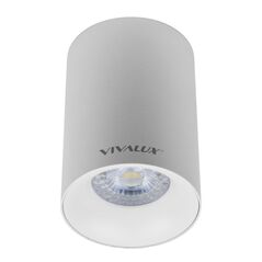 Spot vivalux round nevils, gu10, max. 35w, ip20, Ø70x100mm, alb, bec neinclus,  Lampi de interior | electropc.ro