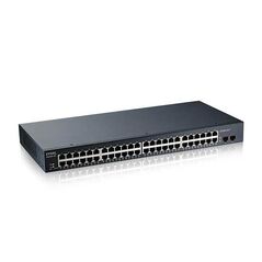 Zyxel gs1900-48, 48-port gbe l2, 48 port  smart switch, rackmount,,  Switch-uri | electropc.ro