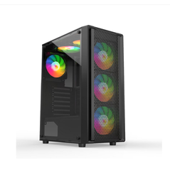 Carcasa pro gaming dune mid tower argb negru,  Carcase | electropc.ro