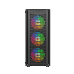 Carcasa pro gaming dune mid tower argb negru,  Carcase | electropc.ro